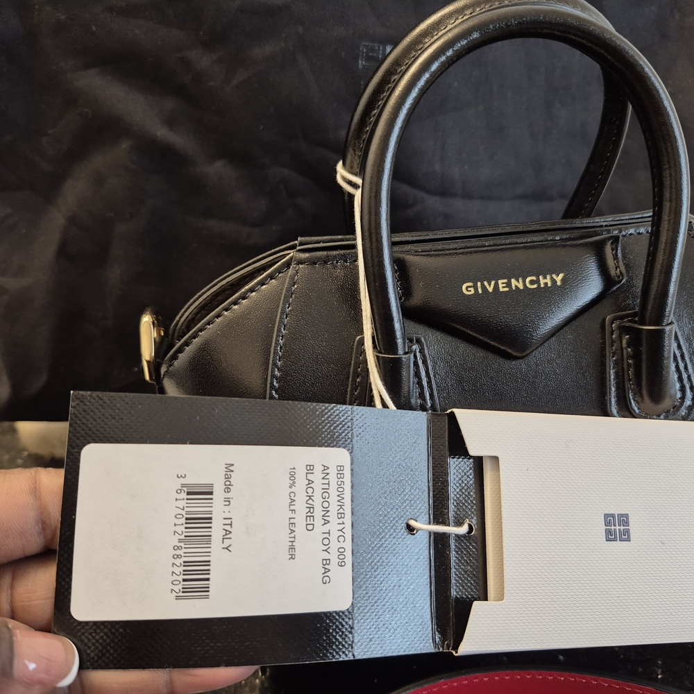 Givenchy Black Antigona Top Handle Bag